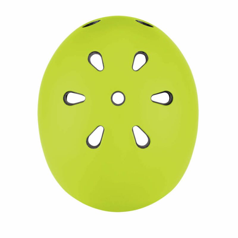 12. Globber Lime Green Jr 506-106 helmet