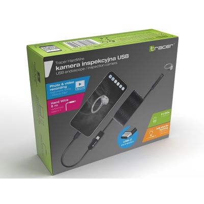 6. TRACER HARDWIRE ENDOSCOPE CAMERA 5M 7MM LED USB-C
