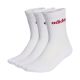 5. adidas Linear Crew Cushioned Socks 3 Pairs white KD1716
