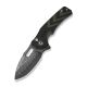 CIVIVI Vexron Damast G10 Milled Black & Green Knife