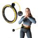 2. HHM21 HULA HOP BLACK/YELLOW WITH MAGNETS, TPE PROTECTION AND WEIGHT + HMS COUNTER