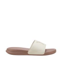 Puma Popcat 20 women's flip-flops brown and cream 404855 02