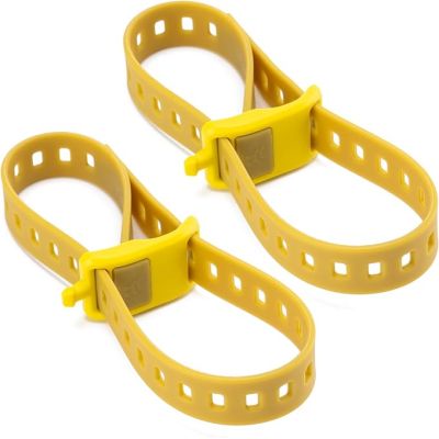 Qunature fastening straps 2 pcs 46cm yellow