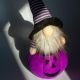 9. DECORATIVE PUMPKIN FIGURE 35CM LED HALLOWEEN PURPLE PURPLE