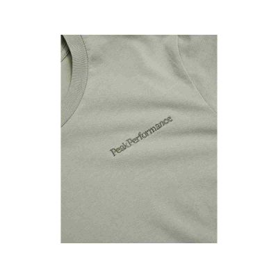 3. Peak Performance W Original Small Logo Tee Green
