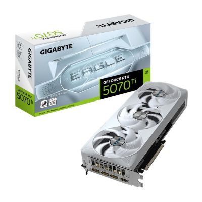 17. Gigabyte GeForce RTX 5070 Ti EAGLE ICE OC 16GB Graphics Card