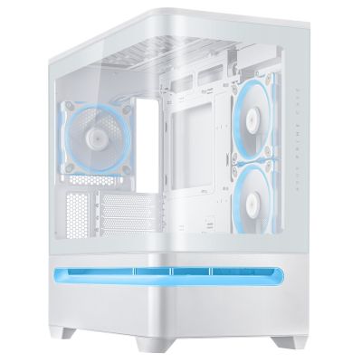 29. ASUS PRIME AP202 TG ARGB WHITE Case