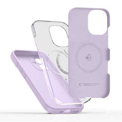 4. Tech-Protect Silicone MagSafe Case for iPhone 17 - Purple