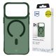 26. 3mk Smoke MagCase for iPhone 17 Pro - Green-Translucent