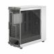 9. Fractal Design North XL Midi Chalk TG Clear Case (White, Transparent Side)