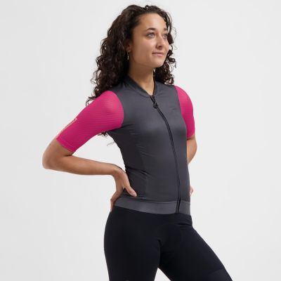 2. Rogelli FAST women’s cycling jersey black-pink L