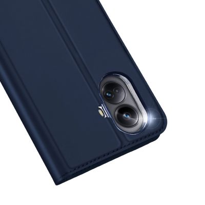 10. Dux Ducis Skin Pro Case for Realme 10 Pro Flip Card Wallet Stand Blue