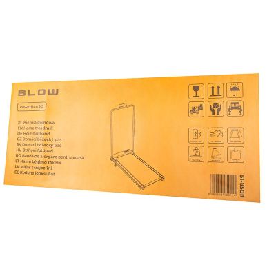 10. BLOW ELECTRIC TREADMILL POWERRUN X5 1-10 KM/H