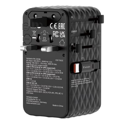 4. Verbatim Charge 'n' Travel 70W 2C Charger