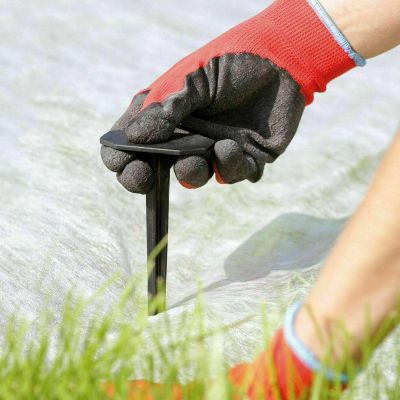 8. PINS, HEADS, PEGS FOR AGRO-TEXTILE HARPOON PEG HEIGHT 20CM 50 PCS