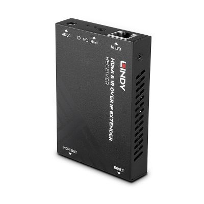 6. Lindy HDMI and IR over IP Extender - Receiver, 1920 x 1080 pixels, AV Receiver, 150 m, Wired, HDCP