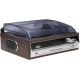 8. Denver VPR-190MK2 retro record player with radio and built-in speakers