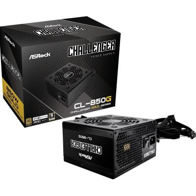 6. ASRock CHALLENGER 850W 80 Plus Gold Power Supply