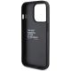 7. BMW BMHCP15L22PTDK iPhone 15 Pro 6.1" black/black Leather Stamp Tricolor