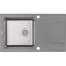 Single-bowl granite-steel sink with drainer ZSR_S113 5908212058039