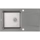 Single-bowl granite-steel sink with drainer ZSR_S113 5908212058039