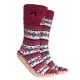 9. GLOVII HEATED SLIPPERS WITH SOCKS, SIZE 40-44, NORWEGIAN PATTERN, BATTERIES AND CHARGING CABLE INCLUDED, GQ5L