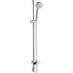 4. Hansgrohe Croma 100 shower system Chrome