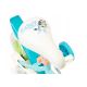 21. TOIMSA Bluey 12" Children's Bicycle Blue and Lime