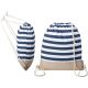 2. PREMIUM DRAWSTRING BACKPACK WITH PRINT SEMI LINE