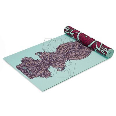 11. Yoga mat Gaiam Ara Rouge reversible 6 mm 63368