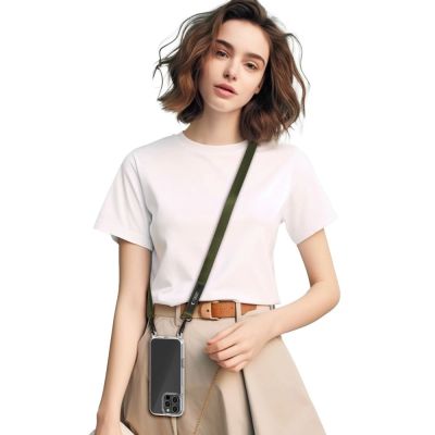 5. Tech-Protect C65 Rope Crossbody Leash - Olive
