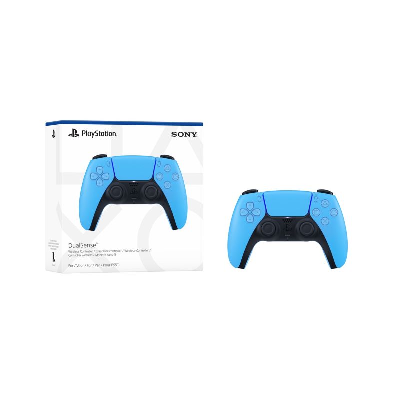 21. Sony PlayStation 5 DualSense Starlight Blue V2 Wireless Controller