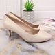 6. Pumps pin pearl beige W Sergio Leone