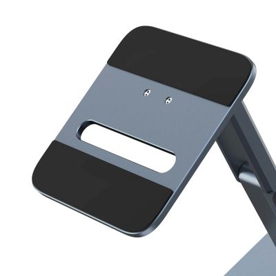 6. Baseus BS-HP006A Rotating Foldable Aluminum Tablet Stand - Gray