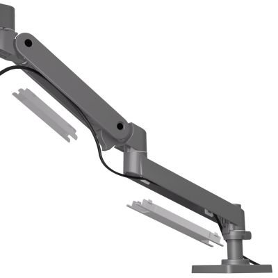 3. Ergotron LX Pro Series 45-682-293 Monitor Mount/Stand for 86.4 cm (34") Monitors, Desk, Dark Gray