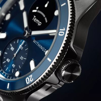 5. Withings Scanwatch Nova -älykello watch, 42 mm, sininen