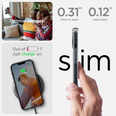 9. Spigen Ultra Hybrid iPhone 14 Case - Clear