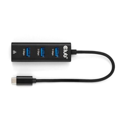 4. CLUB3D CSV-1549 USB Type-C Hubs and Concentrators 5000 Mbit/s Black