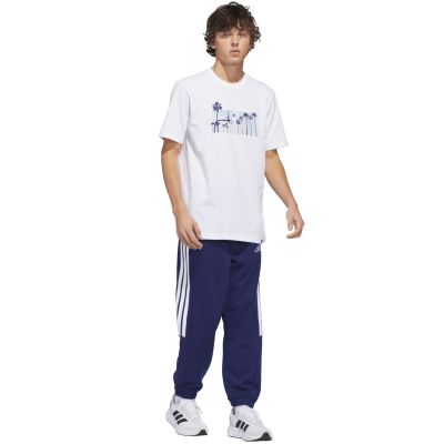 6. Men's adidas Summer Sunset Graphic T-shirt white JZ7544