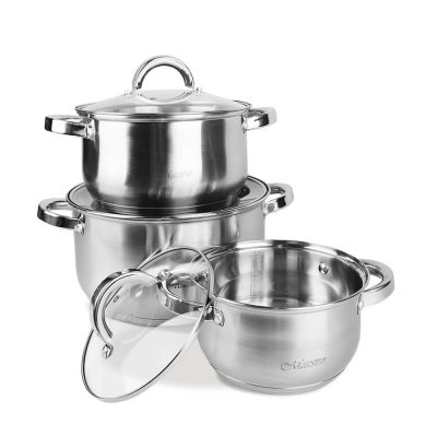 6-piece pot set MR-2120-6L MAESTRO