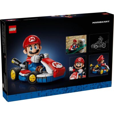 2. LEGO Super Mario 72037 – Mario Kart: Mario and Standard Kart