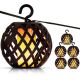 56. SOLAR LAMP FIREBALLS 7CM 5PCS