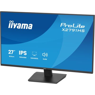 32. iiyama ProLite X2791HS-B1 computer monitor 68.6 cm (27") 1920 x 1080 px Full HD LED Black