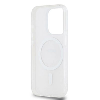 11. DKNY IML Mono & Stripe MagSafe case for iPhone 14 Pro Max - pink