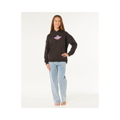 4. RIP CURL Sunshine Squad Hoodie - Girl Black
