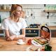 14. ELDOM SANDWICH MAKER ST11B RUDDY 750 W WHITE CERAMIC PLATES