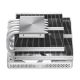 13. Jonsbo HX6200D Processor Air Cooler 12 cm White 1 pc.