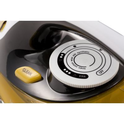6. Adler CR 5029 steam iron (2400W; yellow)