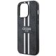 6. Guess GUHMP14LP4RPSK iPhone 14 Pro 6.1" black/black hardcase 4G Printed Stripes MagSafe