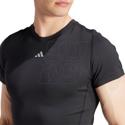4. Adidas Techfit Aeroready Short Sleeve M IS7606 T-shirt